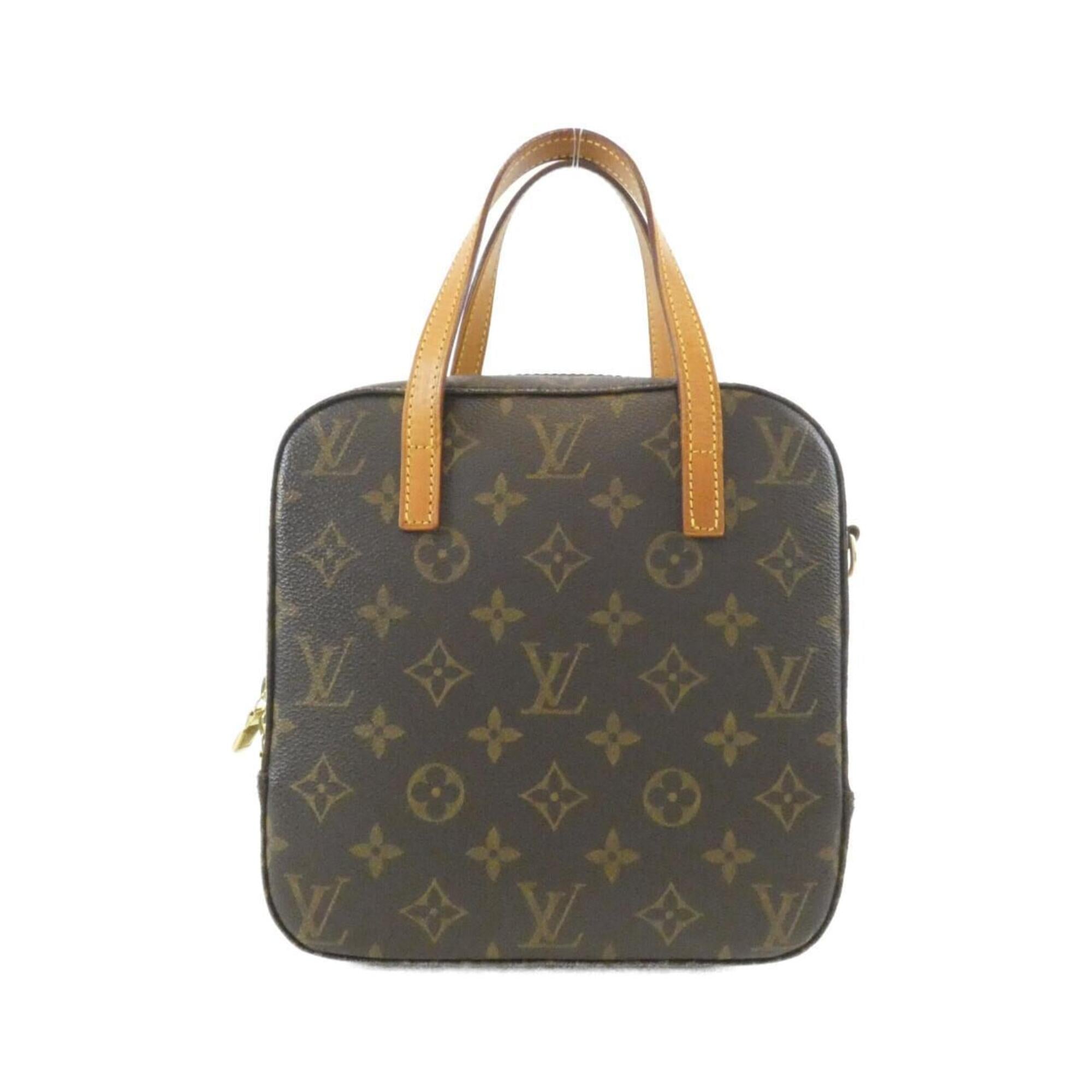 Louis Vuitton Marron Coated Canvas Handbag (Pre-Owned)