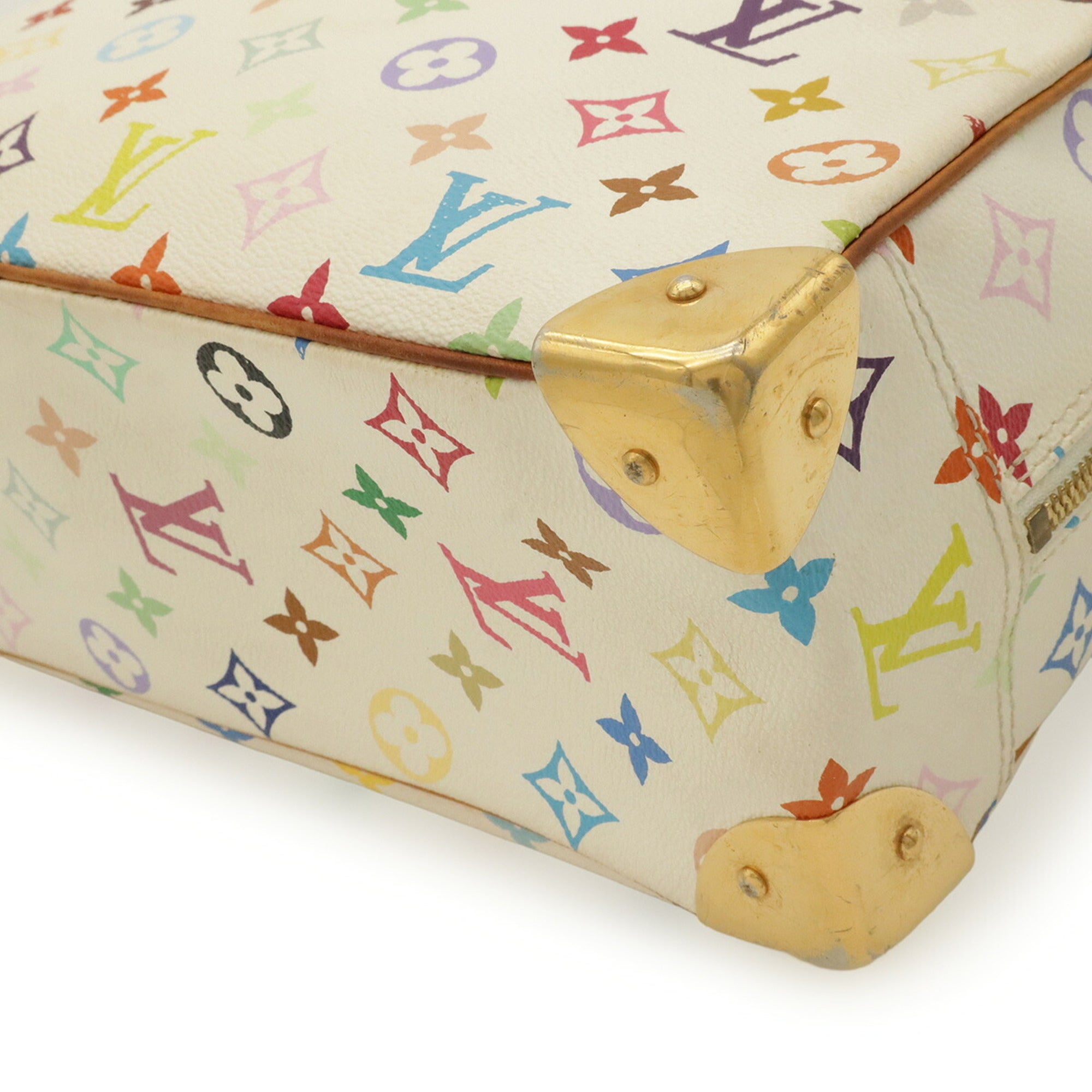 Louis Vuitton Blanc Monogram Multi-Color White Monogram Multicolore Handbag (Pre-Owned)