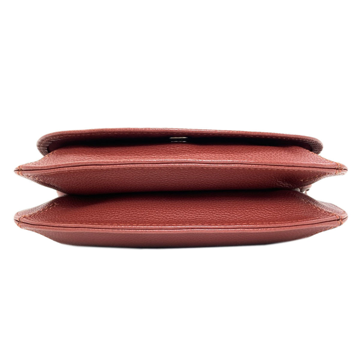 Longchamp Brown Leather Shoulder Bag (Pre-Owned)