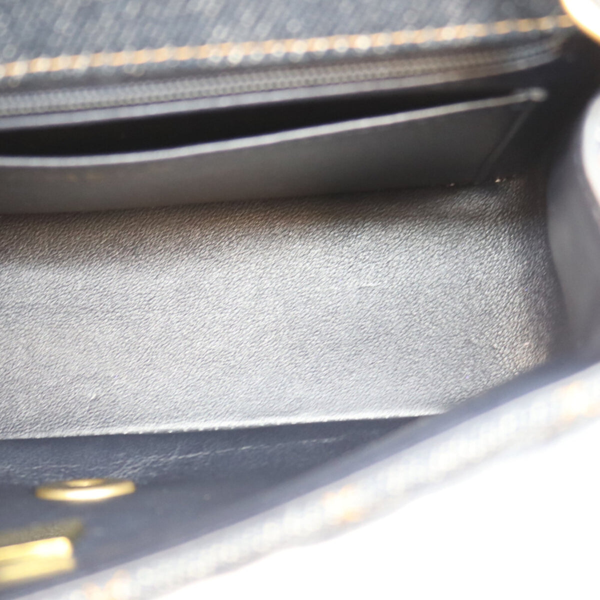 Chanel Dark Blue Denim Shoulder Bag (Pre-Owned)