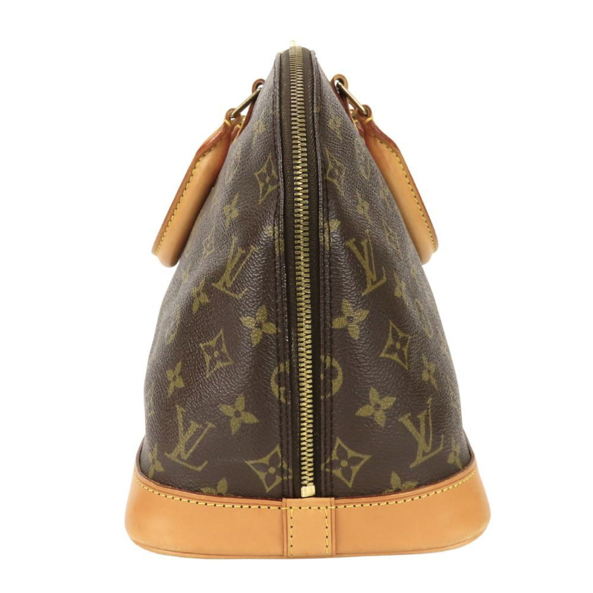 Louis Vuitton Monogram Brown Monogram Leather Handbag (Pre-Owned)