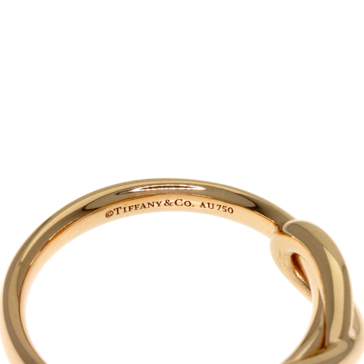 Tiffany Pink Gold (18K) Band Ring (Pre-Owned)
