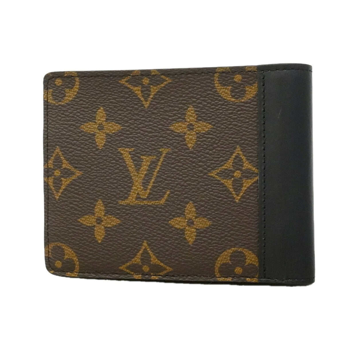 Louis Vuitton Black Brown Bill Wallet (Bi-Fold) (Pre-Owned)