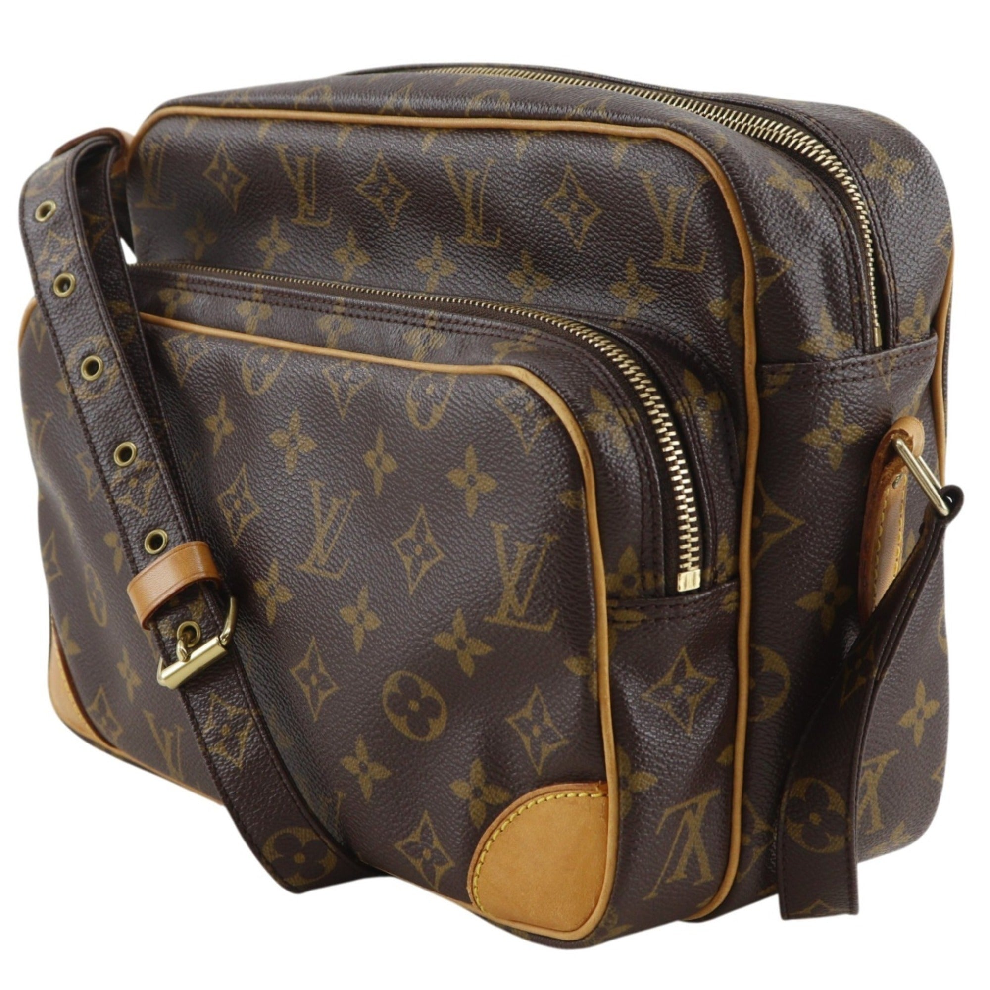 Louis Vuitton Brown Monogram Monogram Shoulder Bag (Pre-Owned)