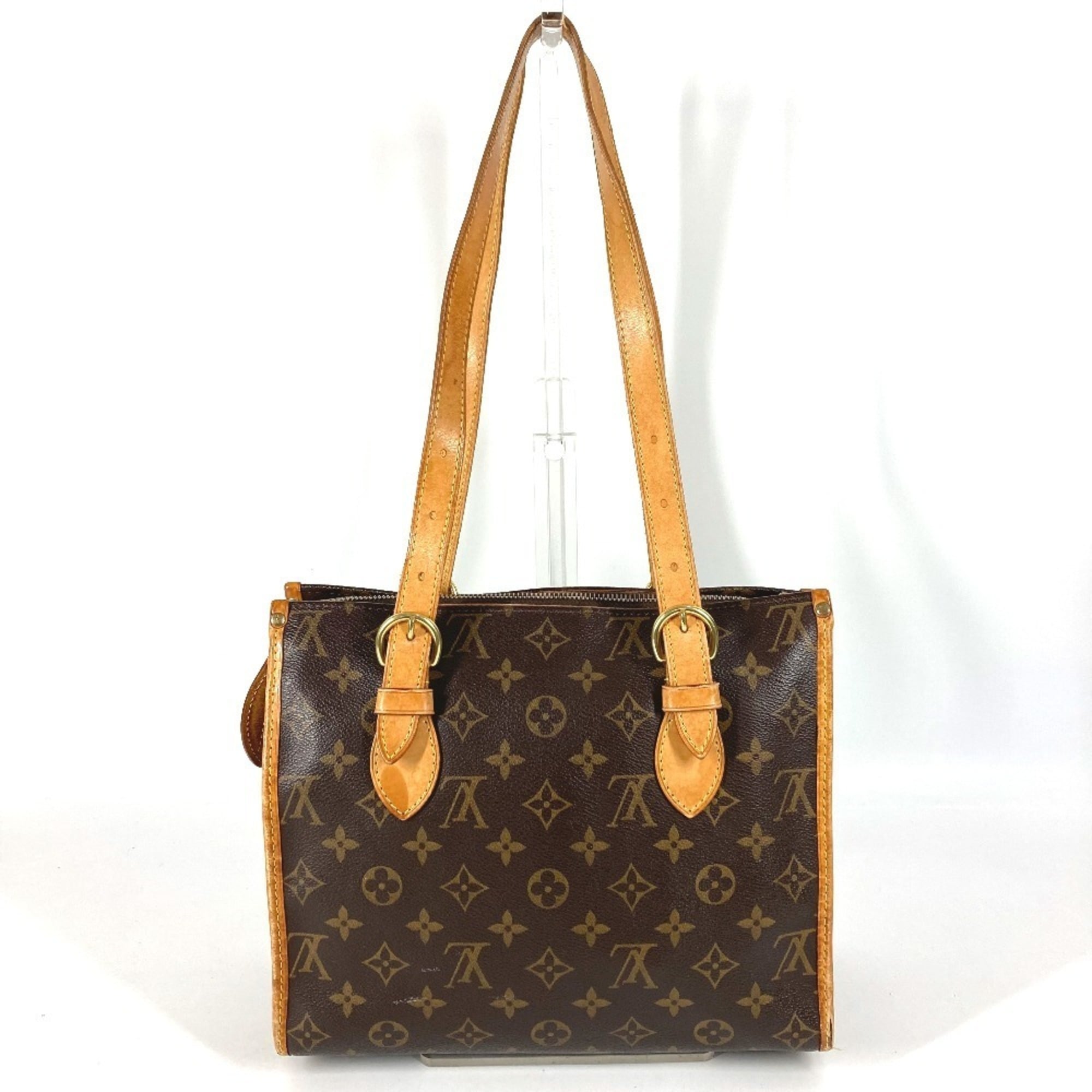 Louis Vuitton Brown Monogram Shoulder Bag Tote Bag (Pre-Owned)