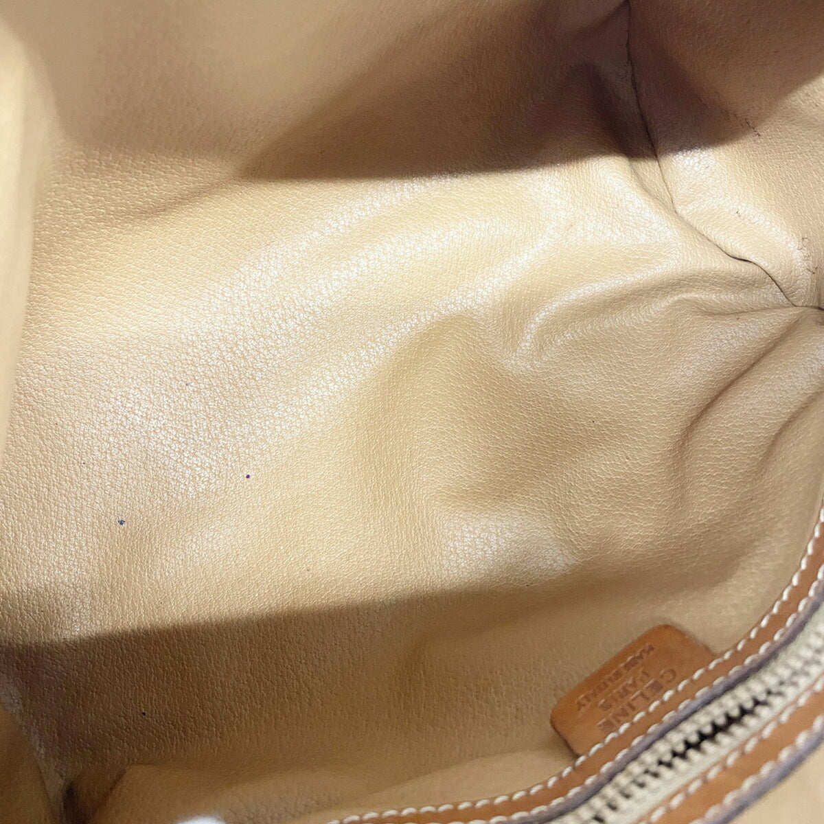 Celine Brown Pvc Handbag (Pre-Owned)