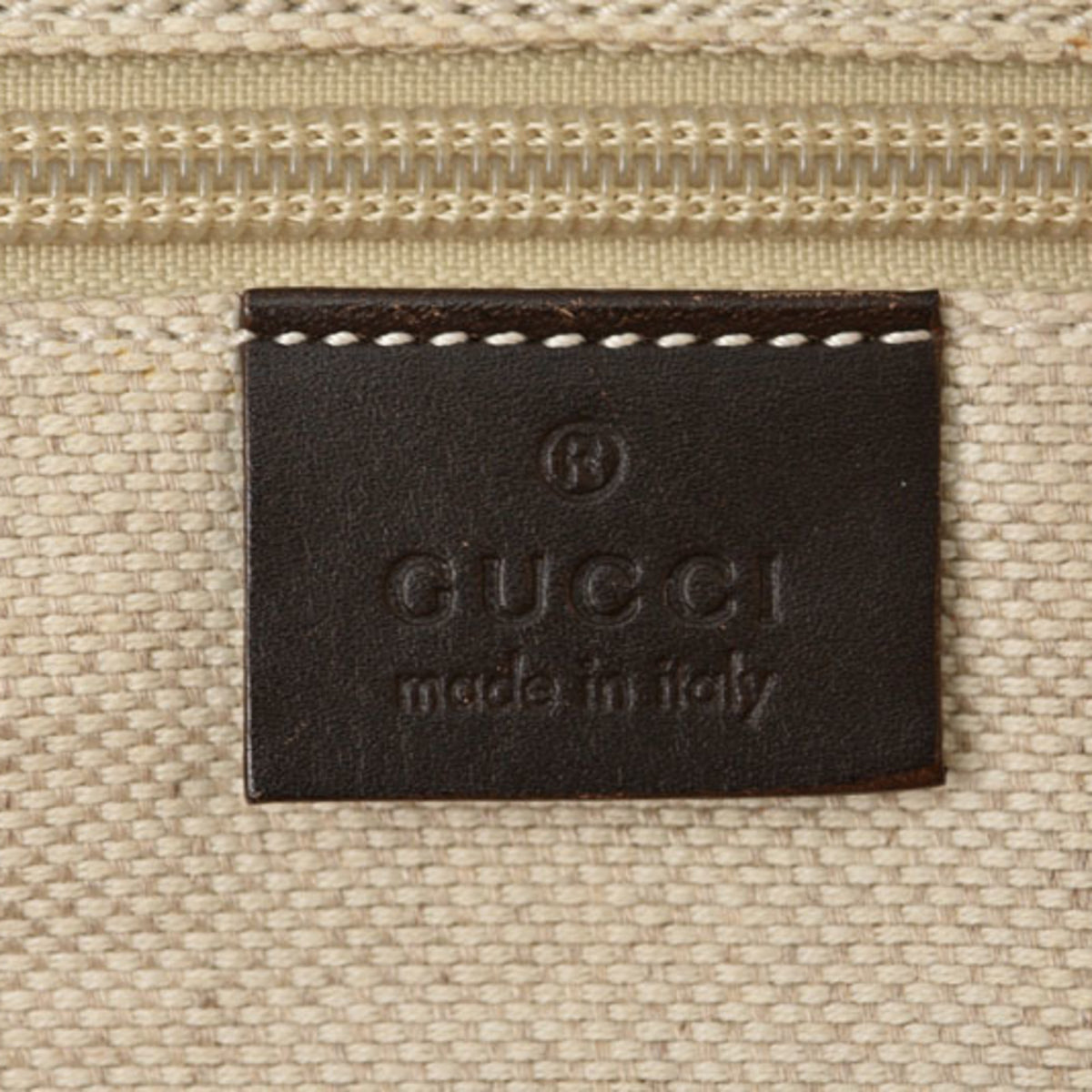 Gucci Dark Red Red Color Coated Canvas Shoulder Bag Tote Bag (Pre-Owned)