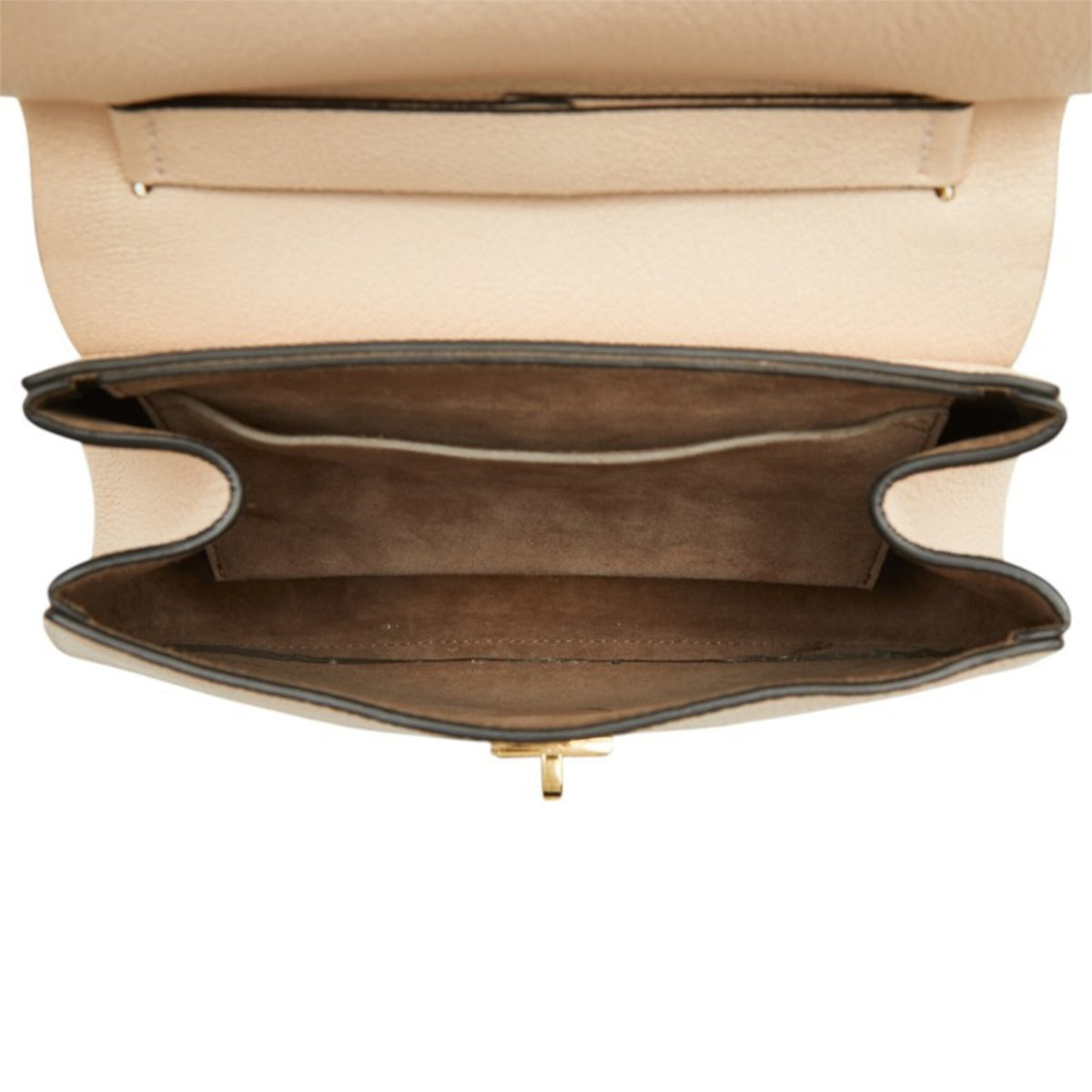 Chloé Beige Pink Leather Shoulder Bag (Pre-Owned)