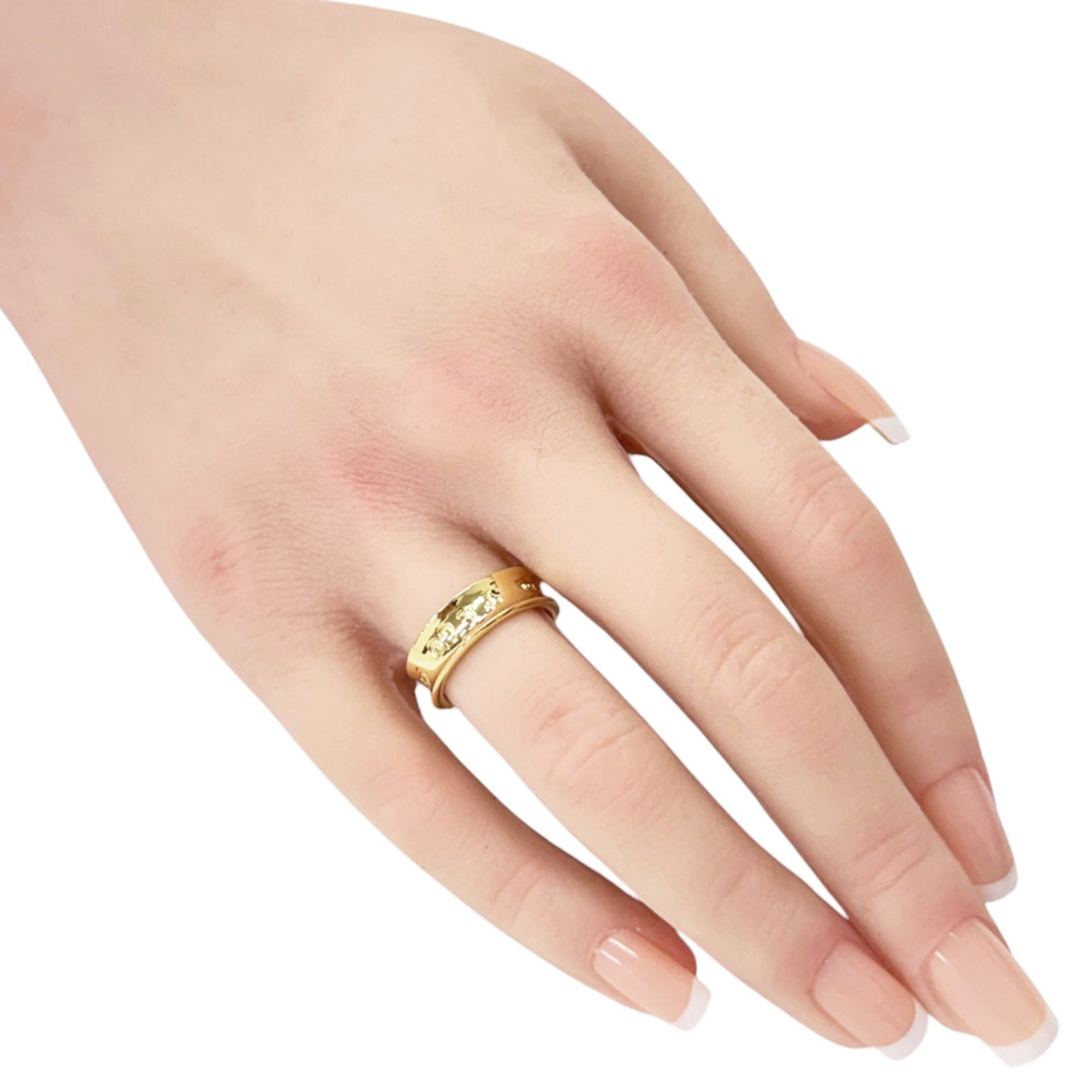 Tiffany Gold Yellow Gold (18K) Band Ring (Pre-Owned)