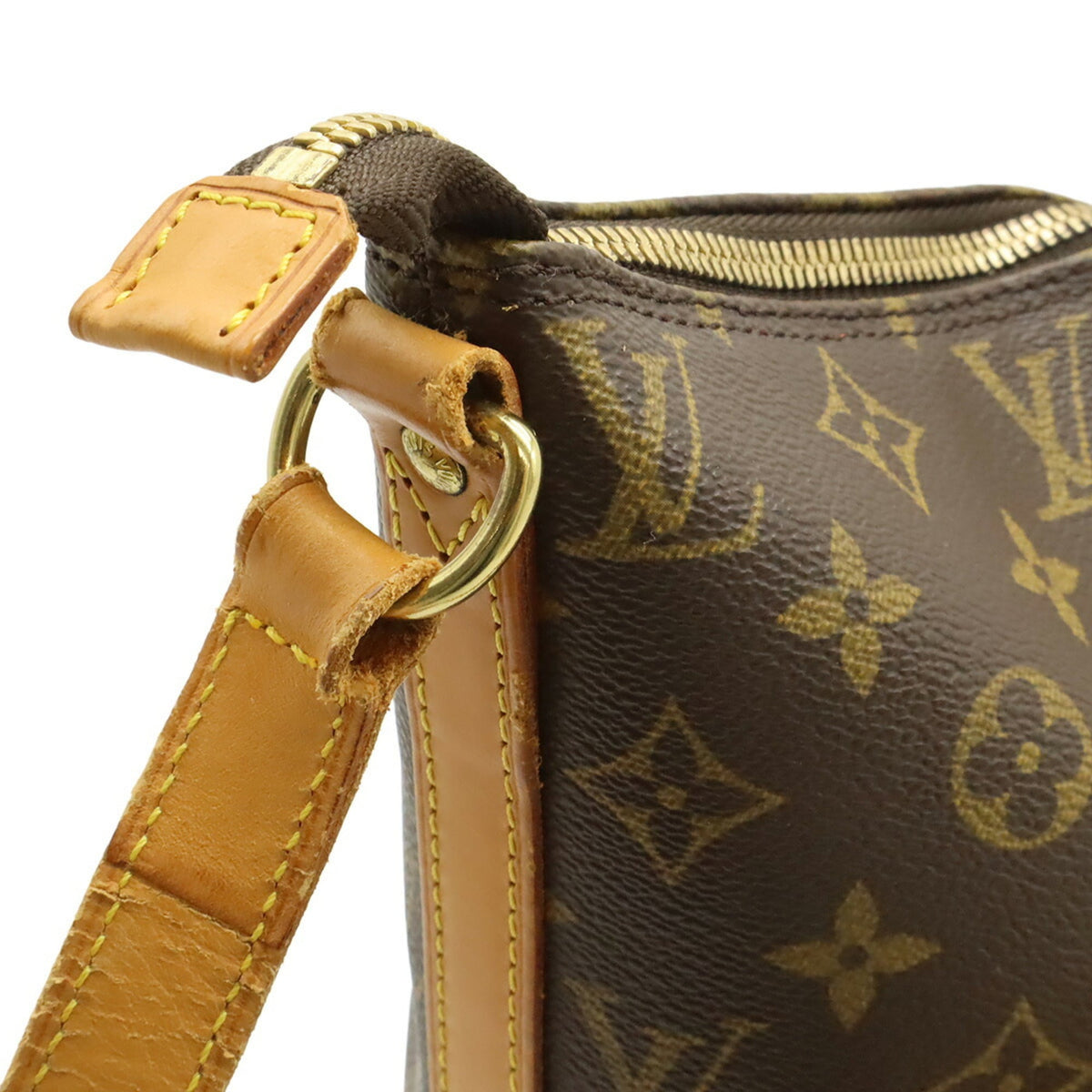 Louis Vuitton Brown Monogram Shoulder Bag (Pre-Owned)