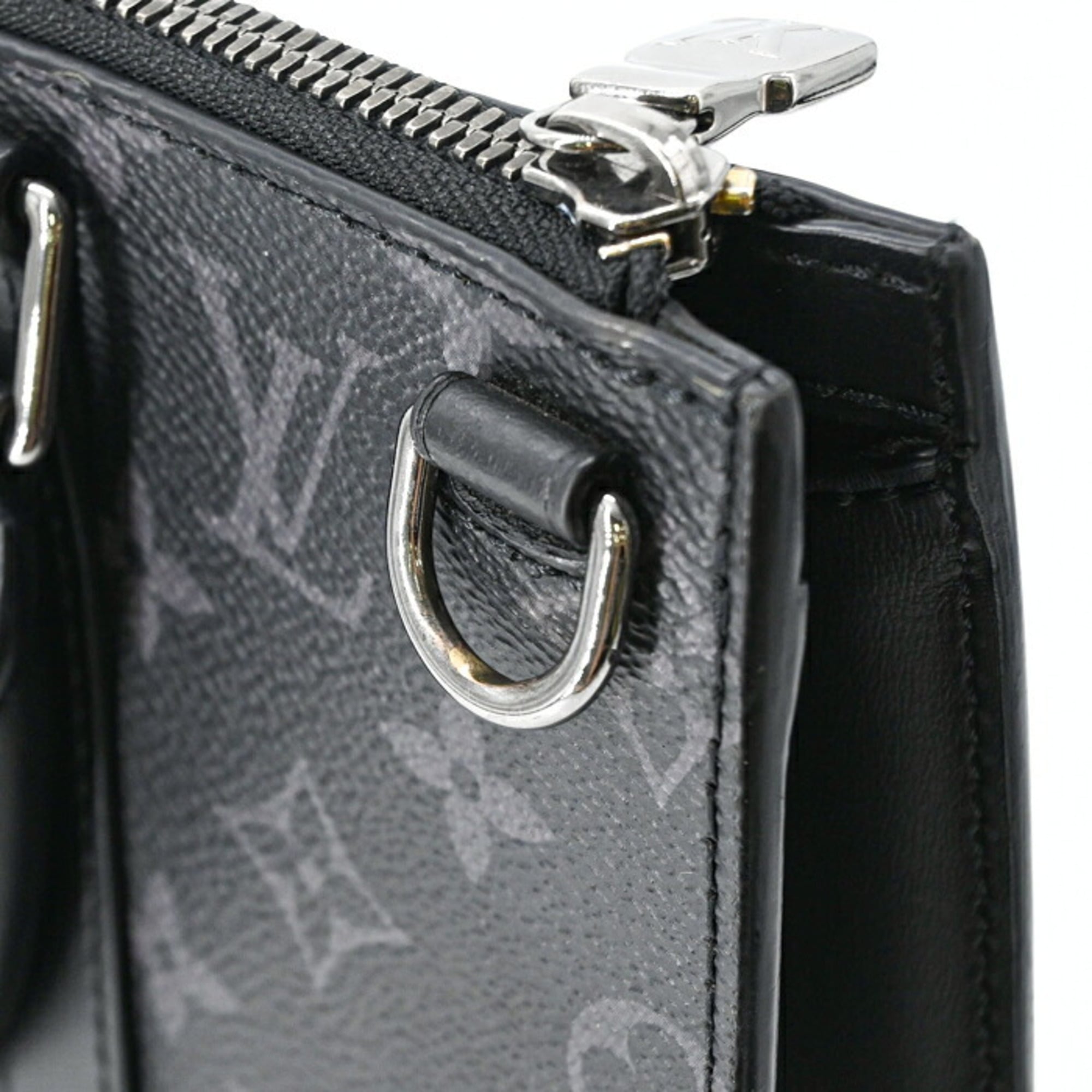Louis Vuitton Black Monogram Eclipse Noir Monogram Eclipse Handbag (Pre-Owned)