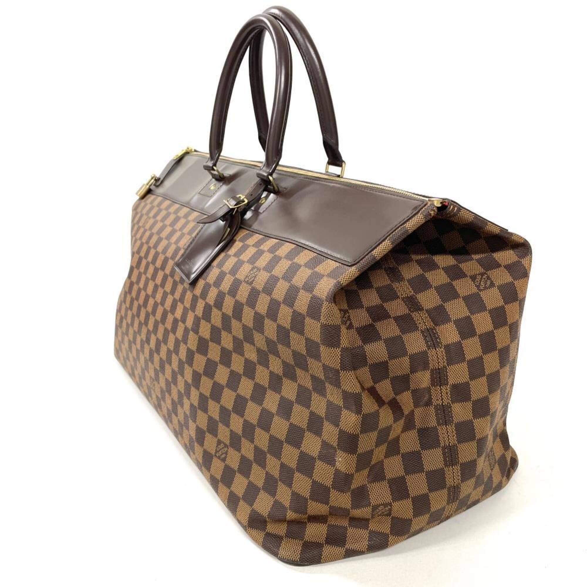 Louis Vuitton Brown Damier Canvas Boston Bag (Pre-Owned)