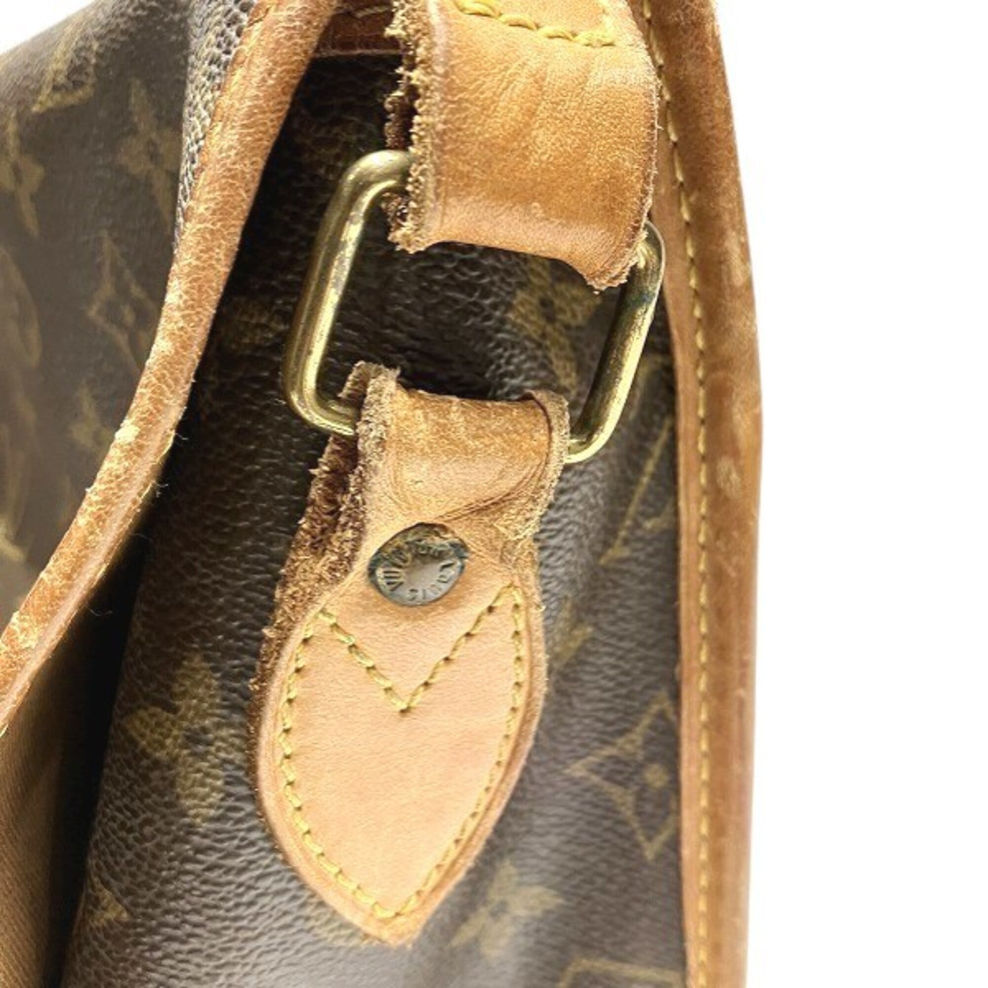 Louis Vuitton Brown Monogram Handbag Shoulder Bag (Pre-Owned)