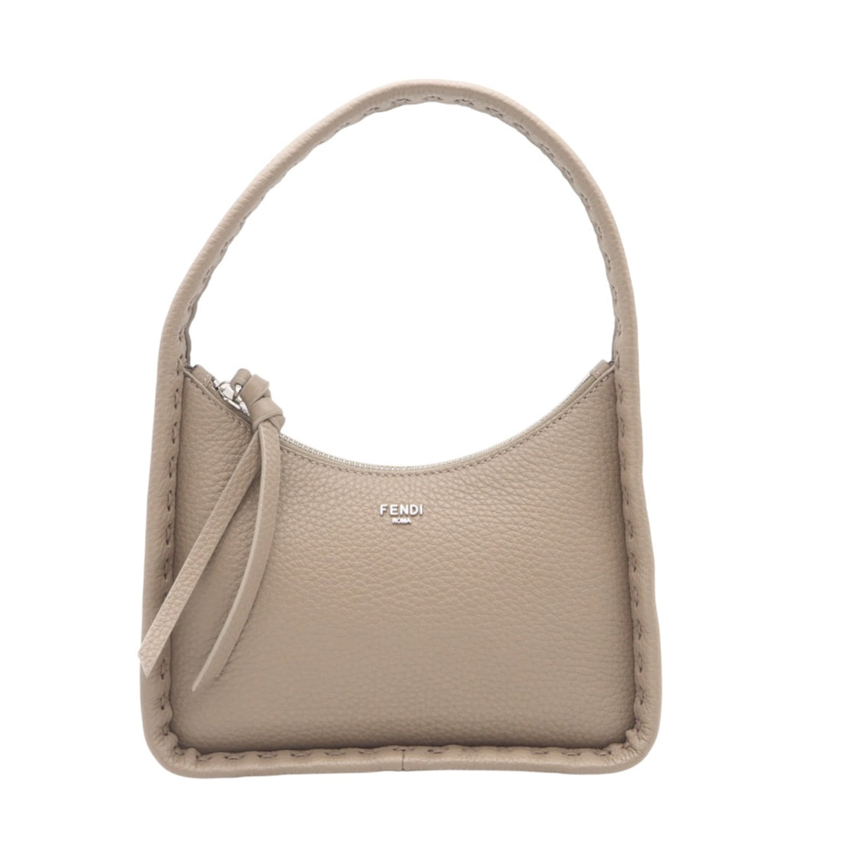 Fendi Beige Leather Handbag (Pre-Owned)