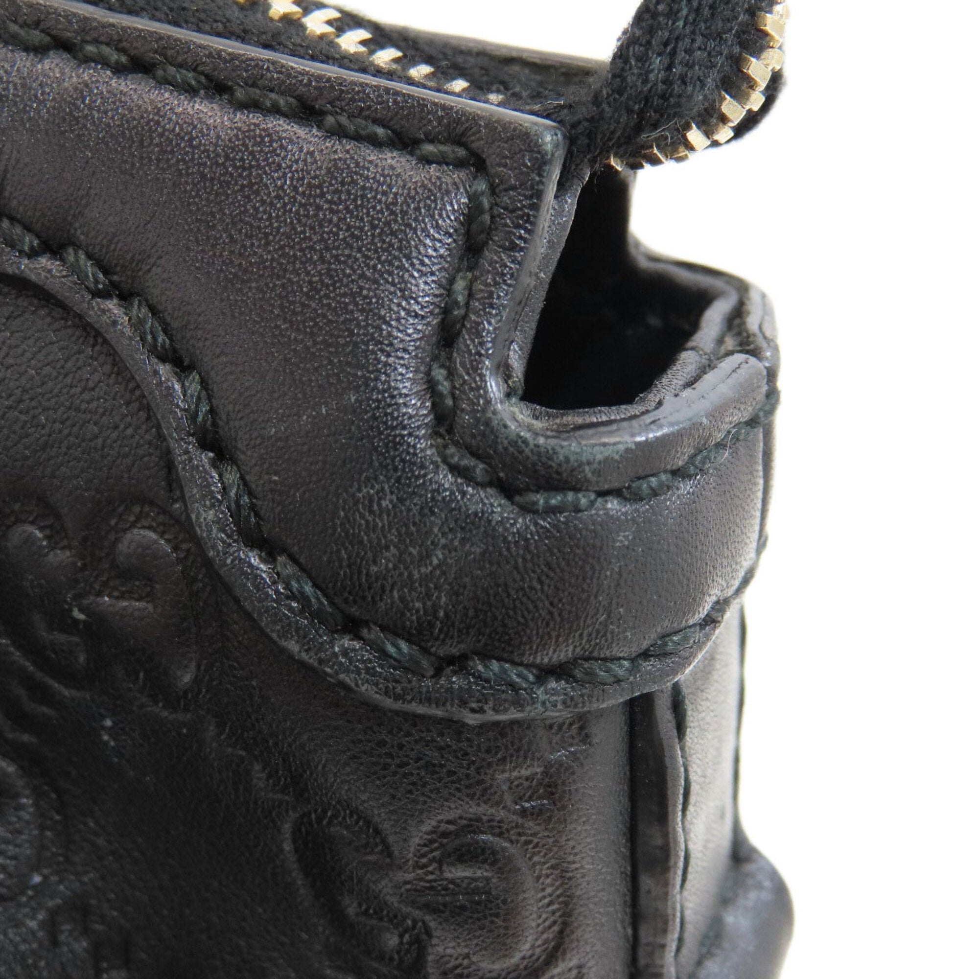 Gucci Sukey Black Leather Tote Bag (Pre-Owned)