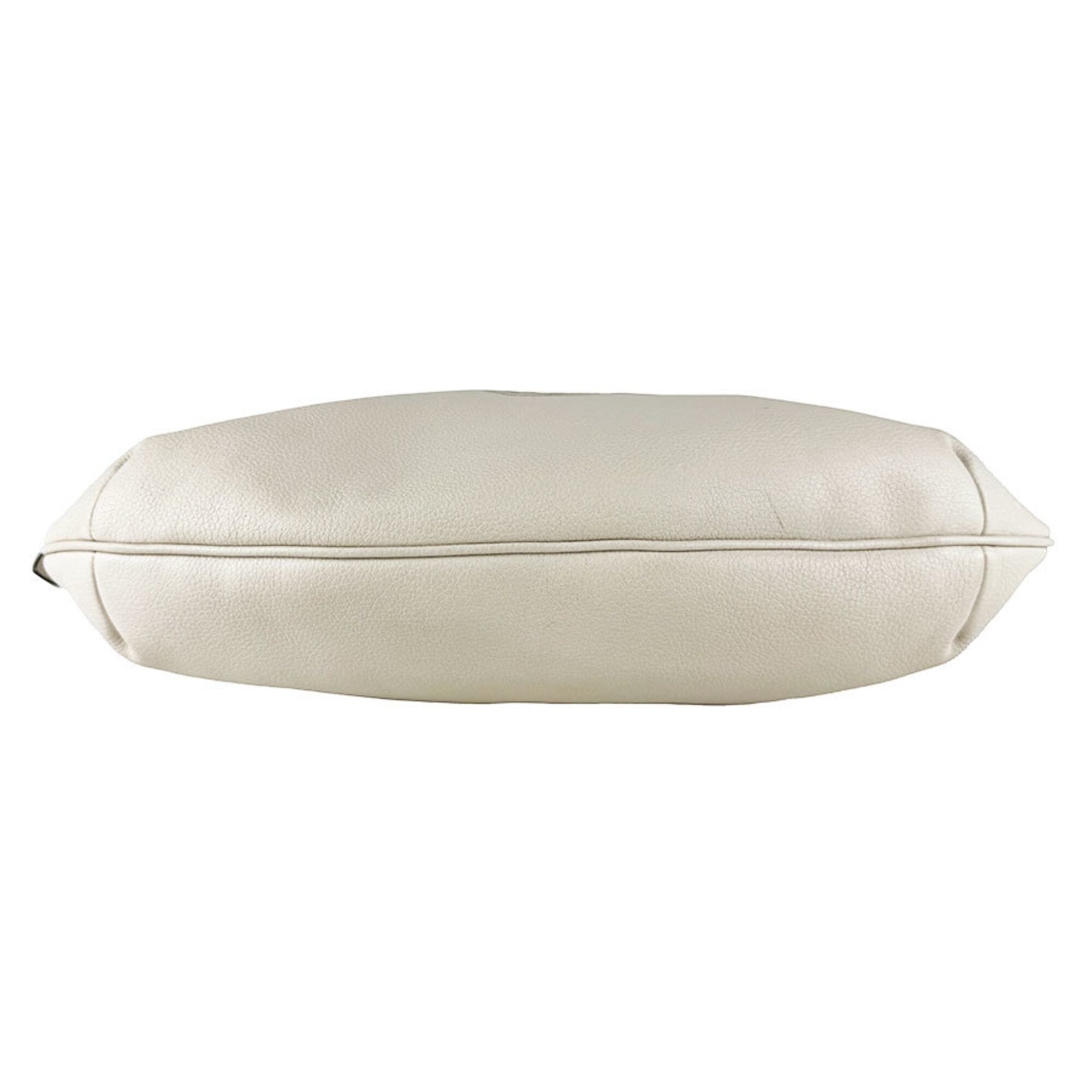 Gucci Ivory Leather Shoulder Bag (Pre-Owned)