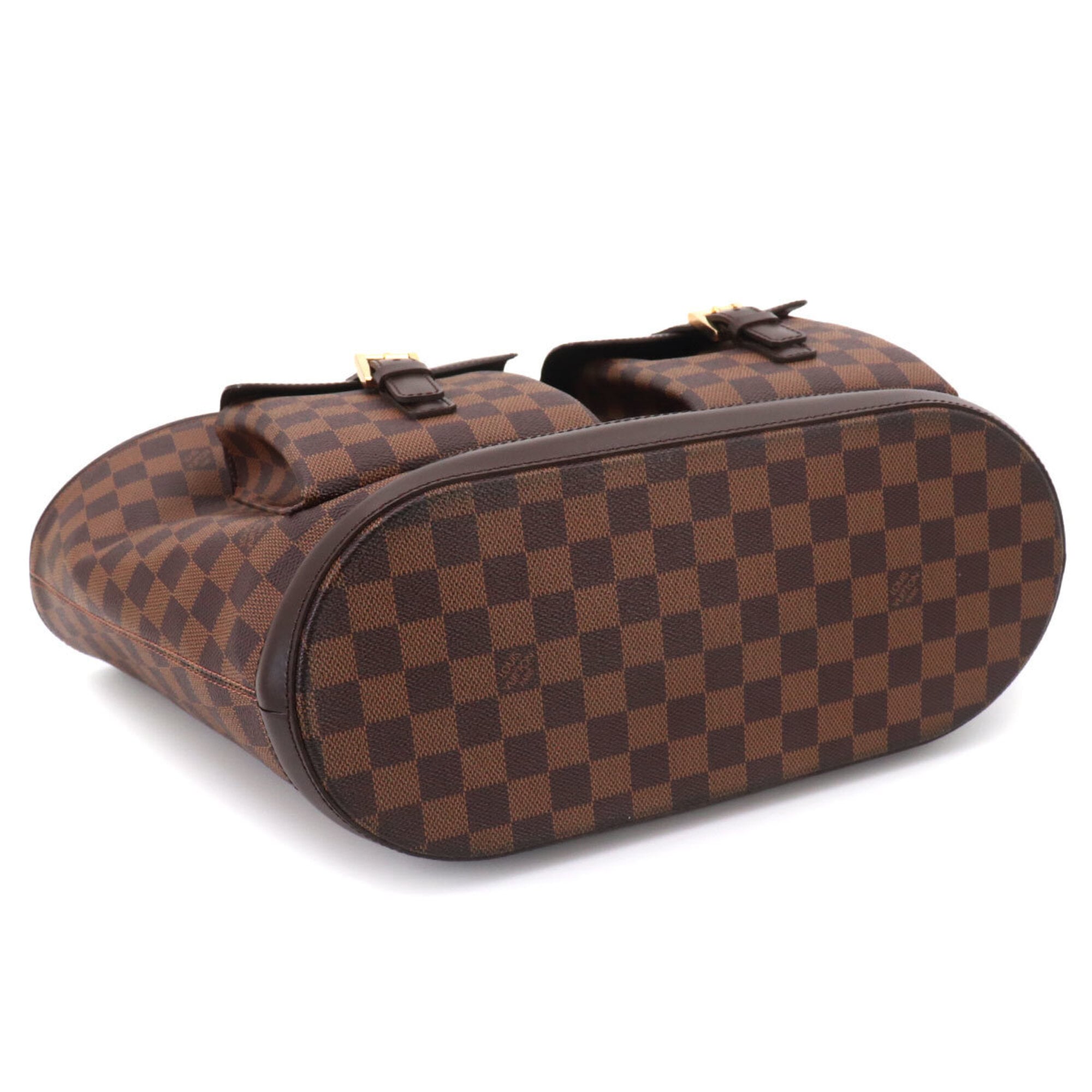Louis Vuitton Ebene Damier Canvas Handbag Pouch Tote Bag (Pre-Owned)