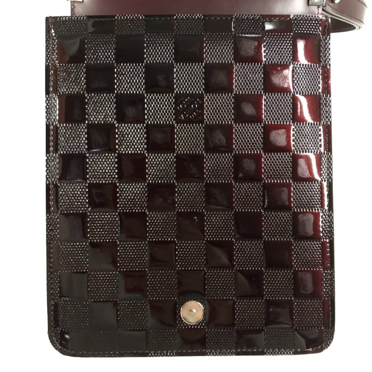 Louis Vuitton Carmine Purple Vernis Shoulder Bag (Pre-Owned)