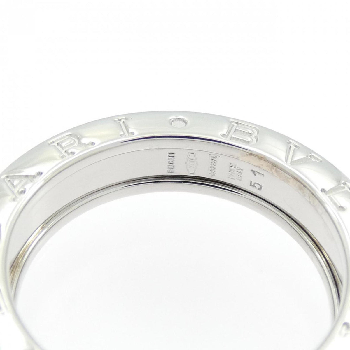 Bvlgari B.Zero1 White Gold (18K) Band Ring (Pre-Owned)