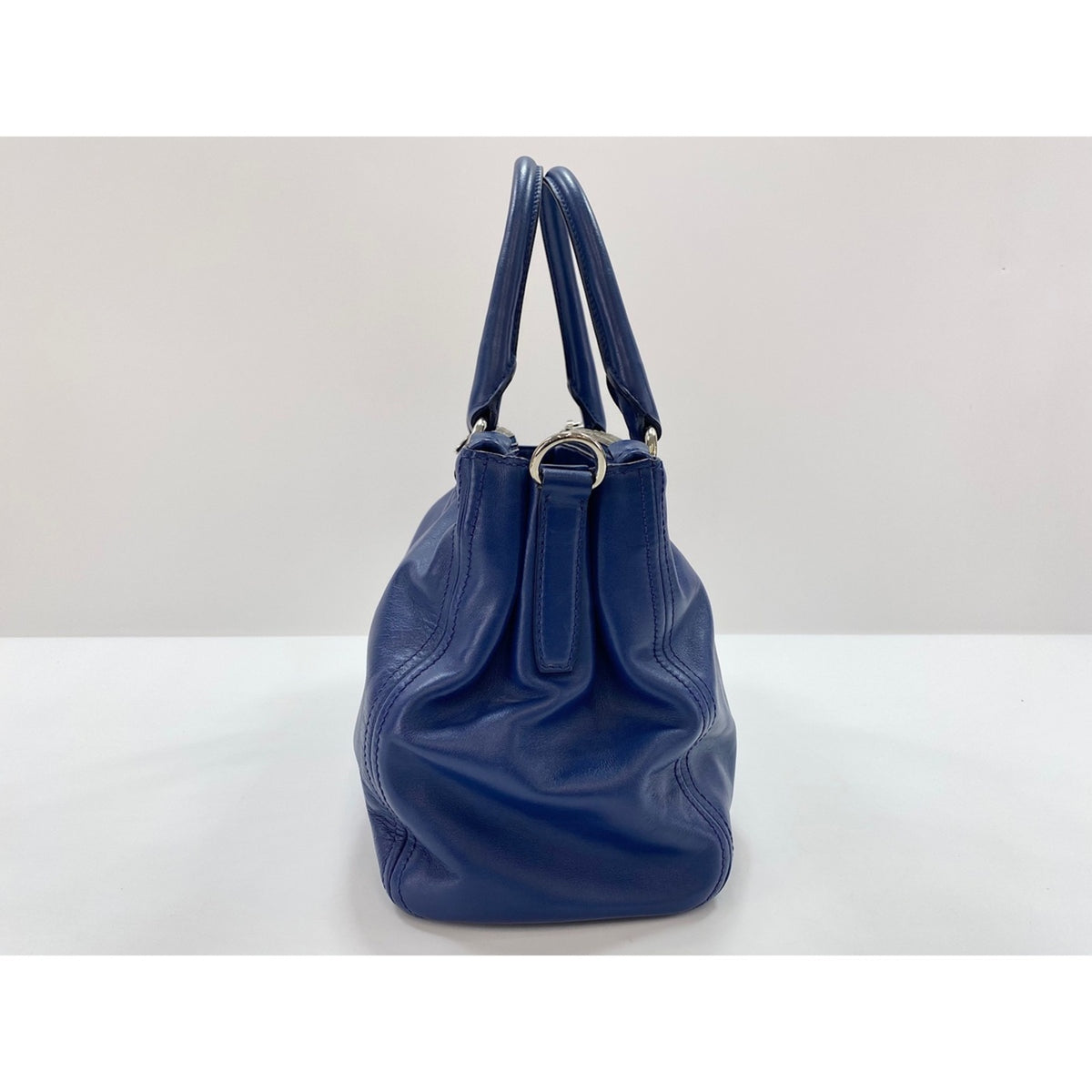 Prada Blue Handbag (Pre-Owned)