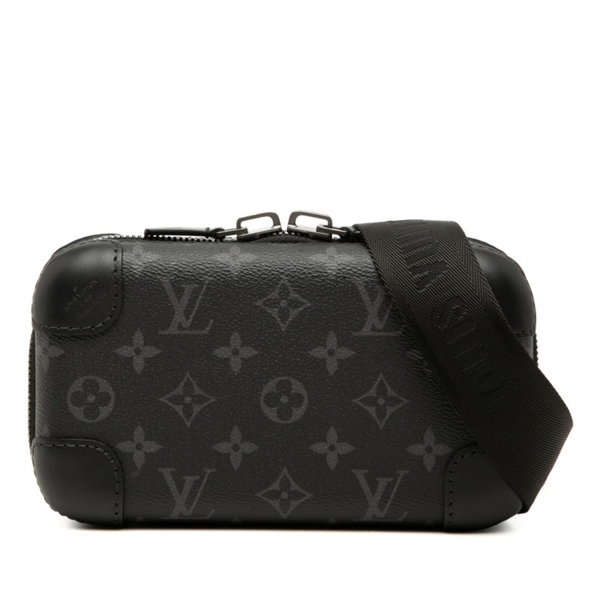 Louis Vuitton Black Pvc Leather Shoulder Bag (Pre-Owned)