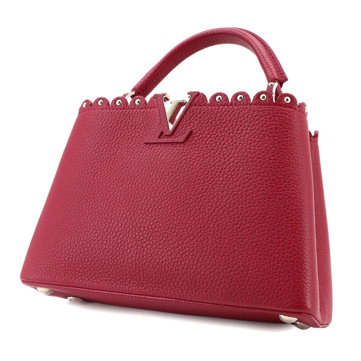 Louis Vuitton Wine Leather Handbag (Pre-Owned)