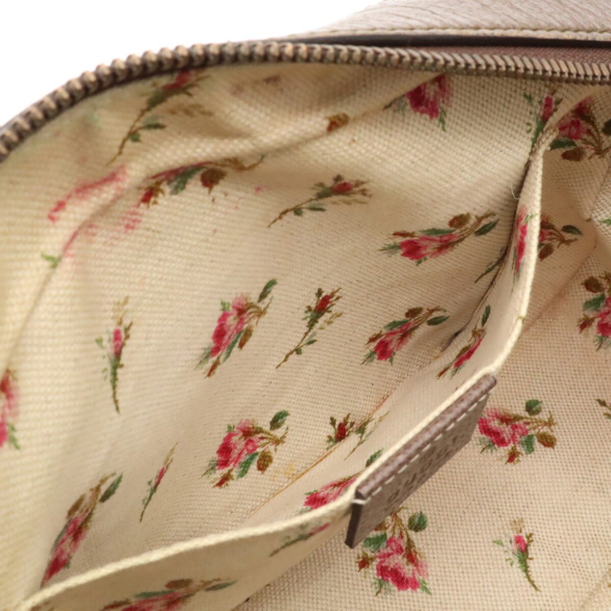 Gucci Beige Brown Green Red Color Yellow Gg Supreme Canvas Clutch Bag Handbag Shoulder Bag (Pre-Owned)