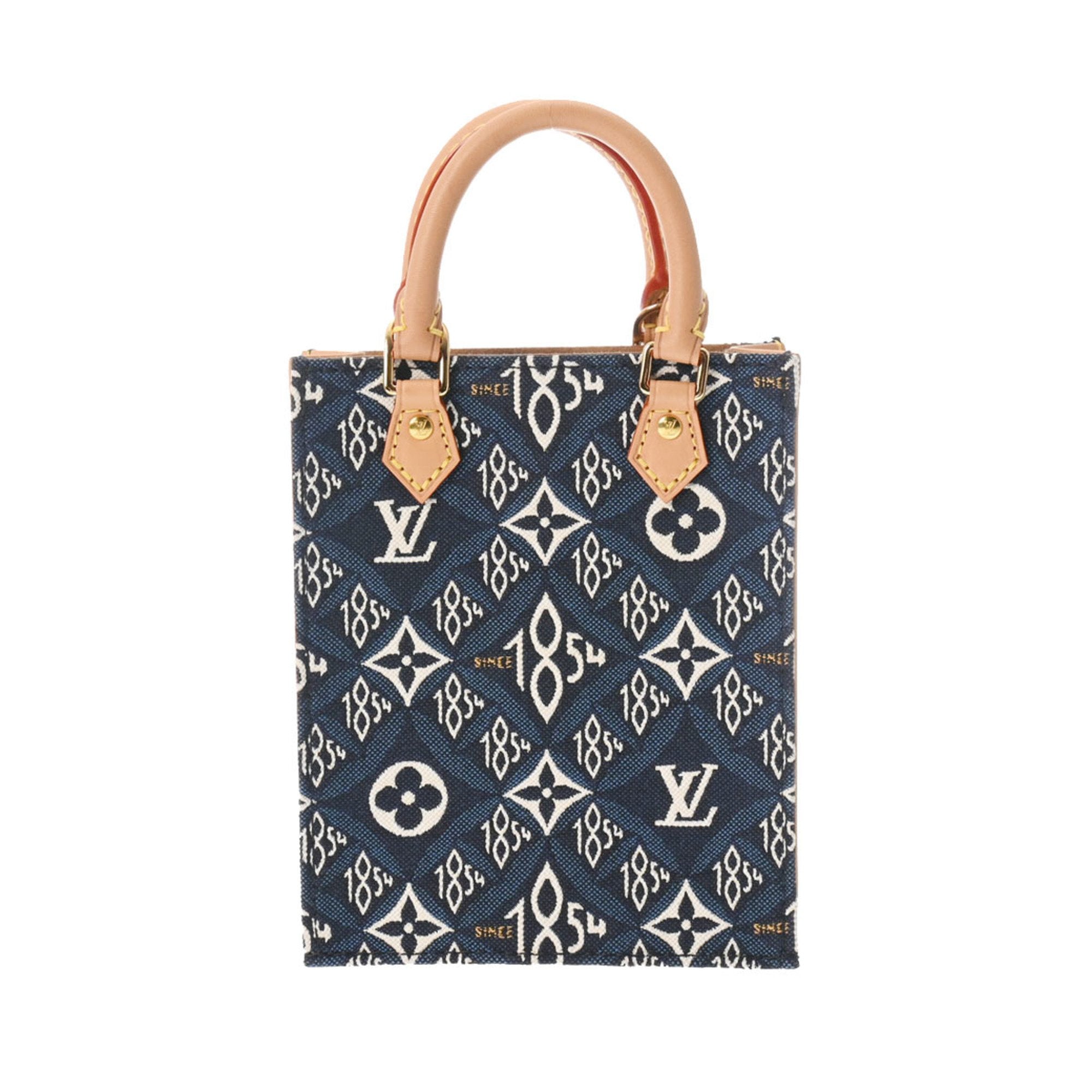 Louis Vuitton Blue Monogram Monogram Shoulder Bag (Pre-Owned)