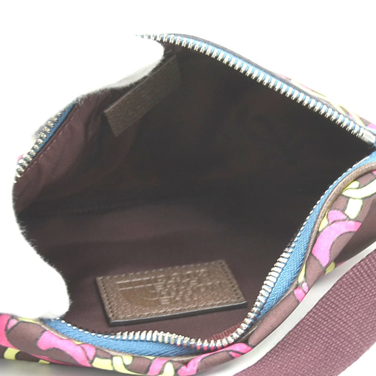 Gucci Multi-Color Nylon Leather Fanny Pack (Pre-Owned)