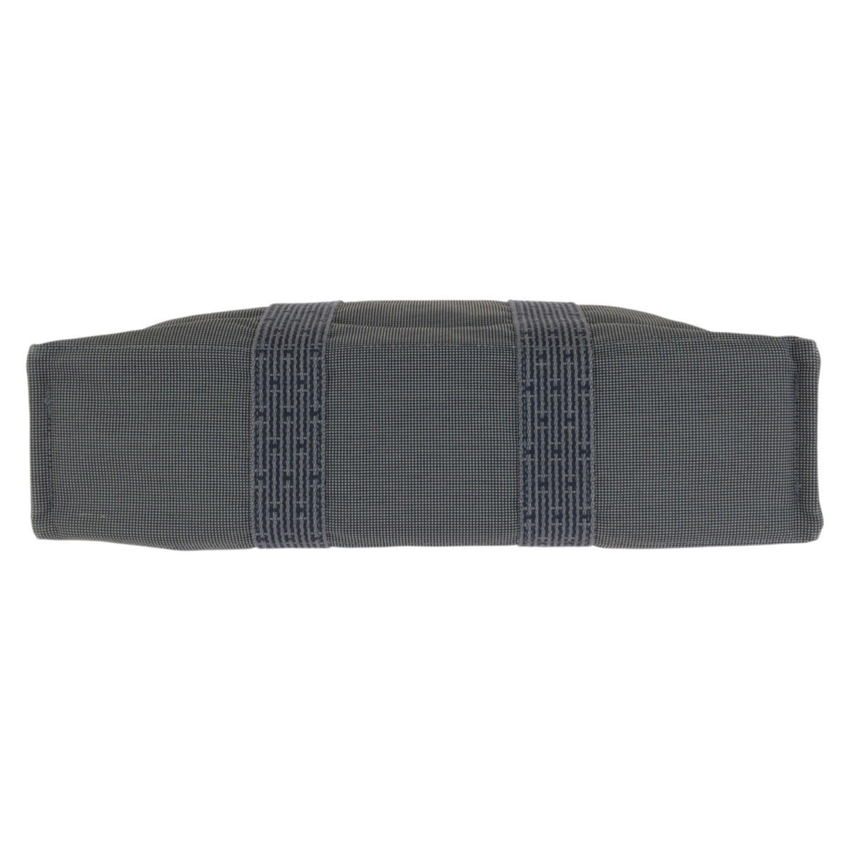 Hermes Gray Polyamide Polyester Handbag Tote Bag (Pre-Owned)