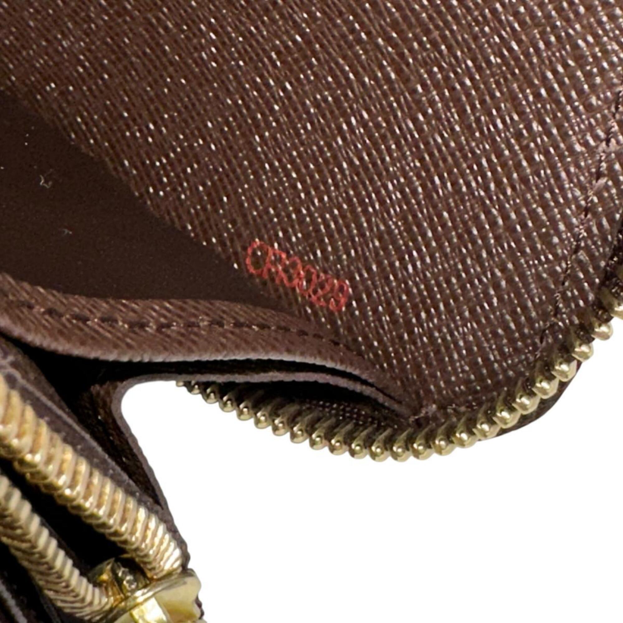 Louis Vuitton Brown Damier Canvas Ebene Or Damier Canvas Long Wallet (Bi-Fold) (Pre-Owned)