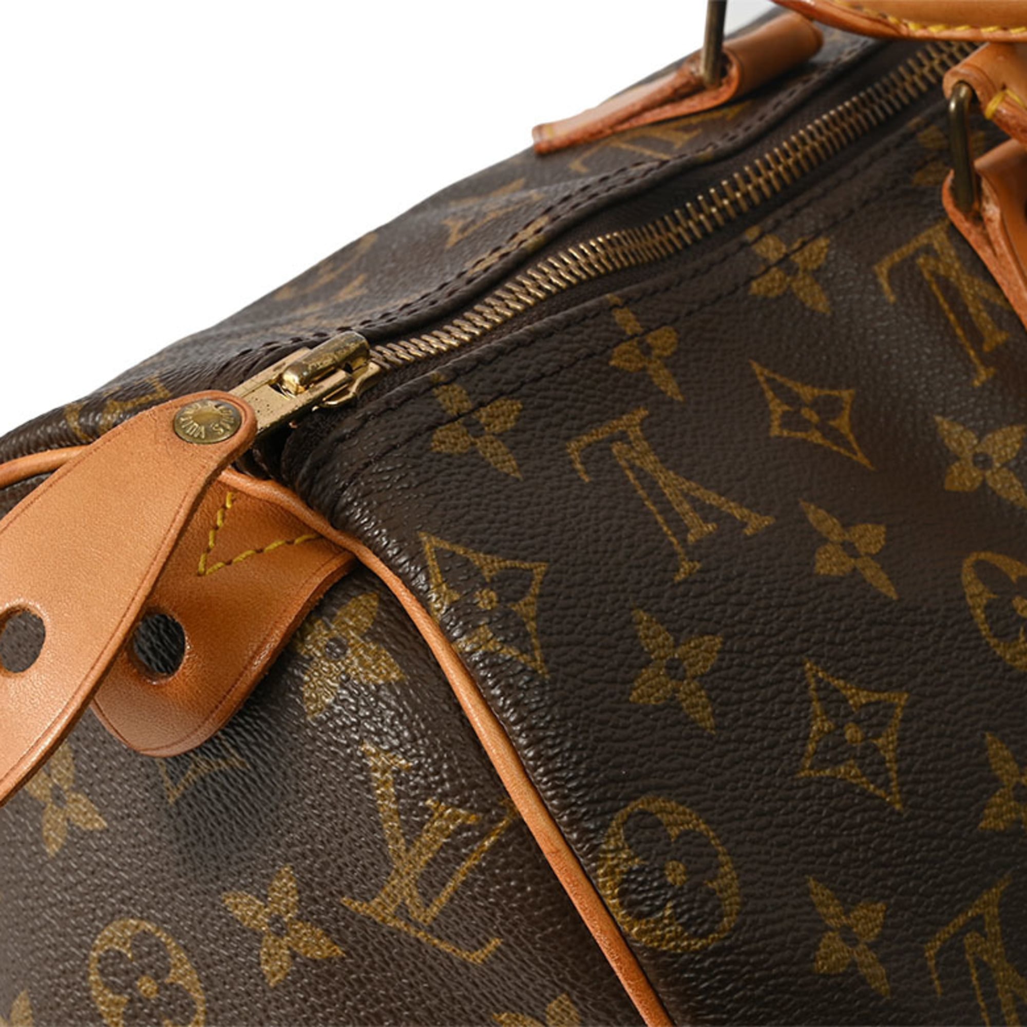 Louis Vuitton Brown Monogram Monogram Canvas Boston Bag (Pre-Owned)