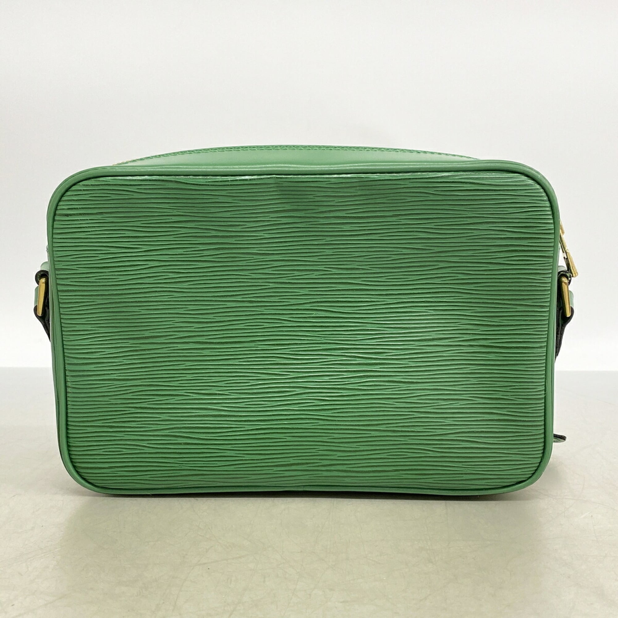 Louis Vuitton Borneo Green Shoulder Bag (Pre-Owned)