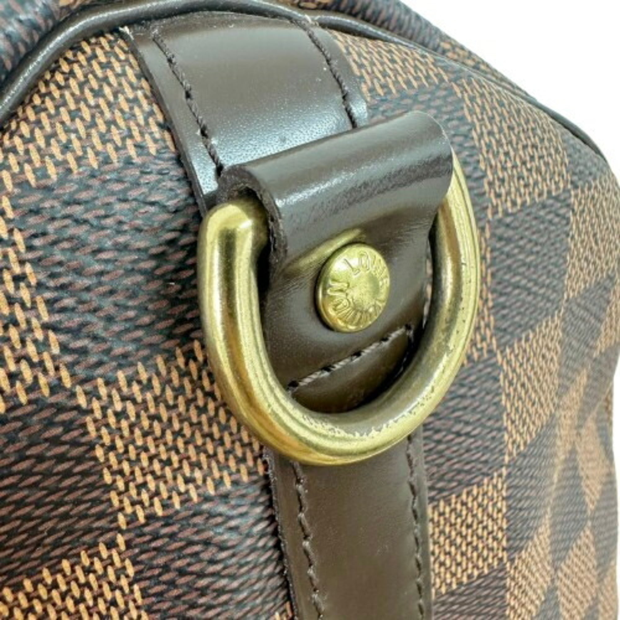 Louis Vuitton Brown Leather Handbag (Pre-Owned)