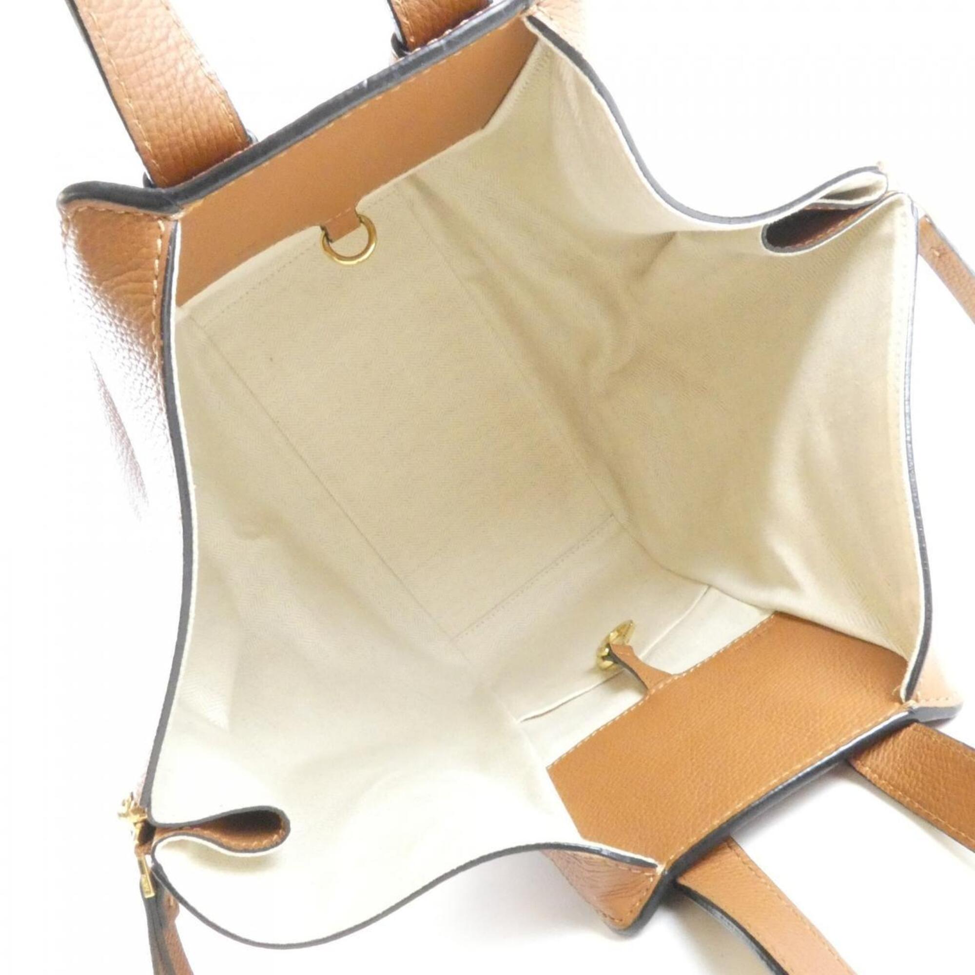 Loewe Brown Leather Shoulder Bag (Pre-Owned)