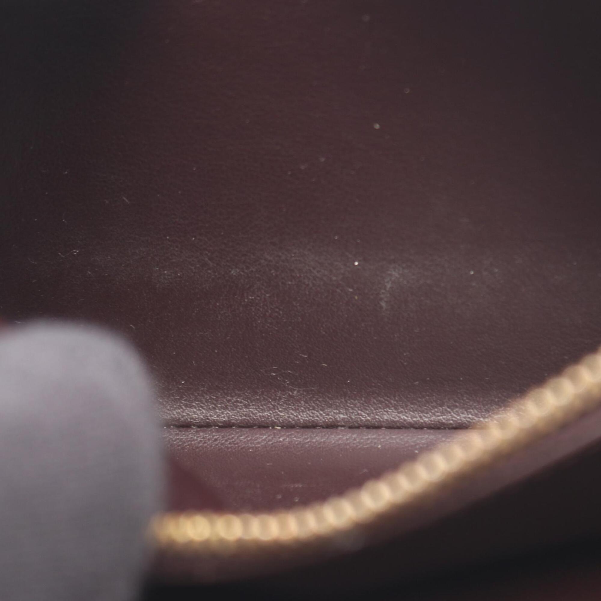 Louis Vuitton Amarante Purple Vernis Long Wallet (Bi-Fold) (Pre-Owned)