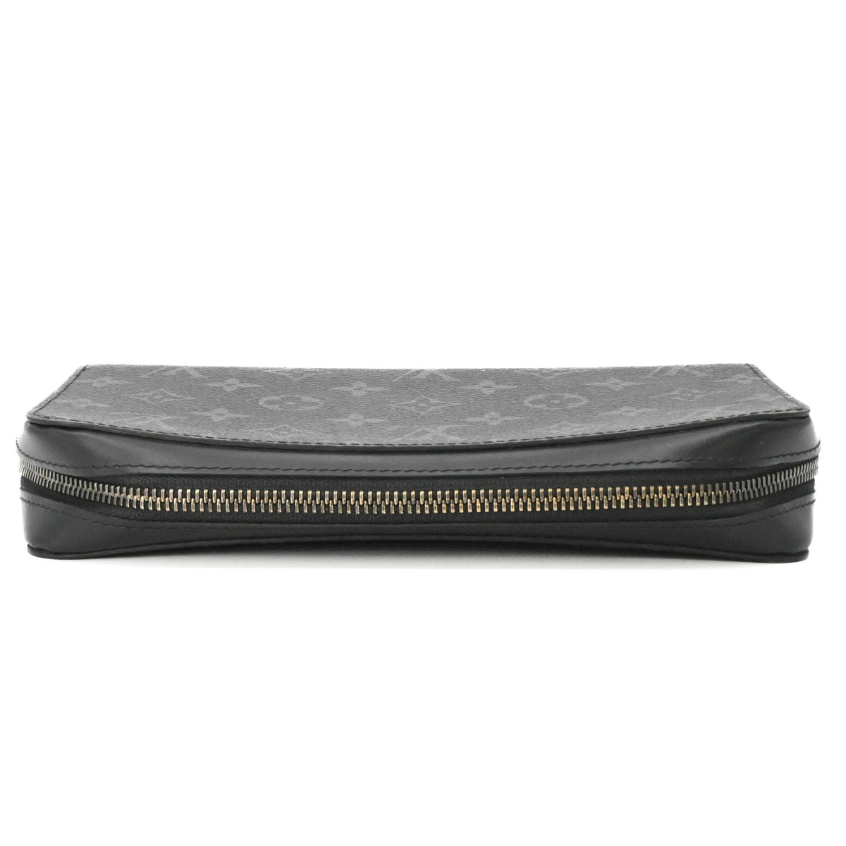 Louis Vuitton Black Monogram Eclipse Monogram Eclipse Long Wallet (Bi-Fold) (Pre-Owned)