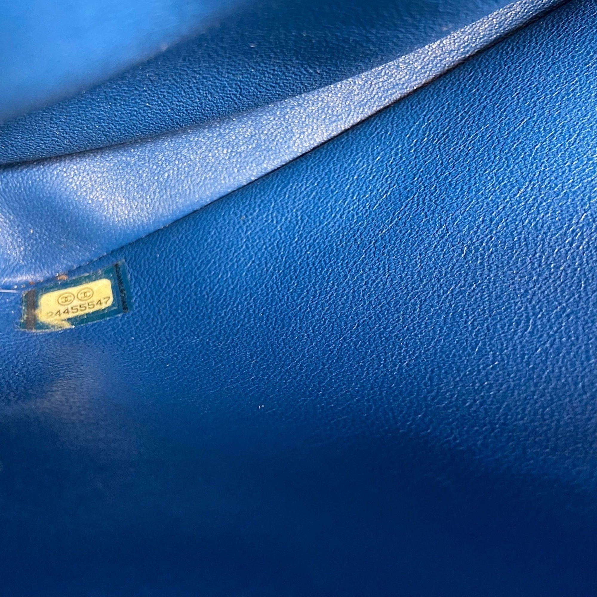 Chanel Blue Denim Handbag (Pre-Owned)