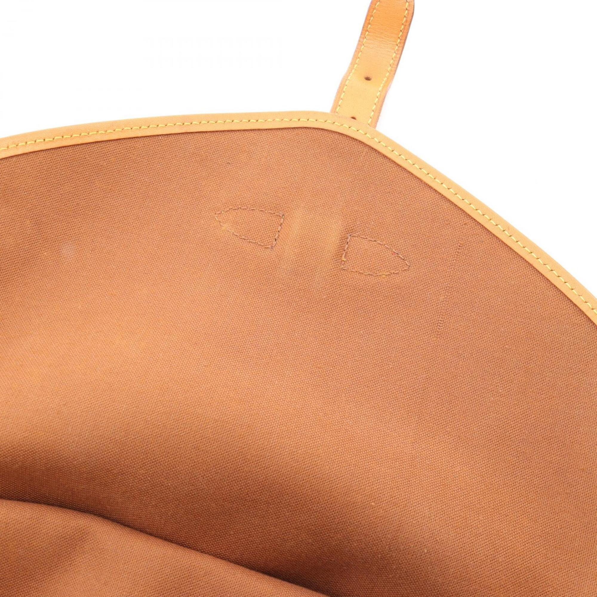 Louis Vuitton Brown Coated Canvas Pvc Monogram Leather Handbag Shoulder Bag (Pre-Owned)