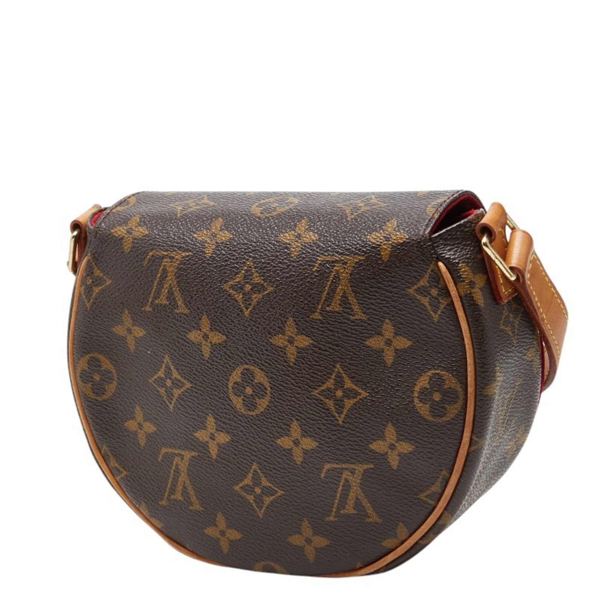 Louis Vuitton Brown Pvc Leather Shoulder Bag (Pre-Owned)