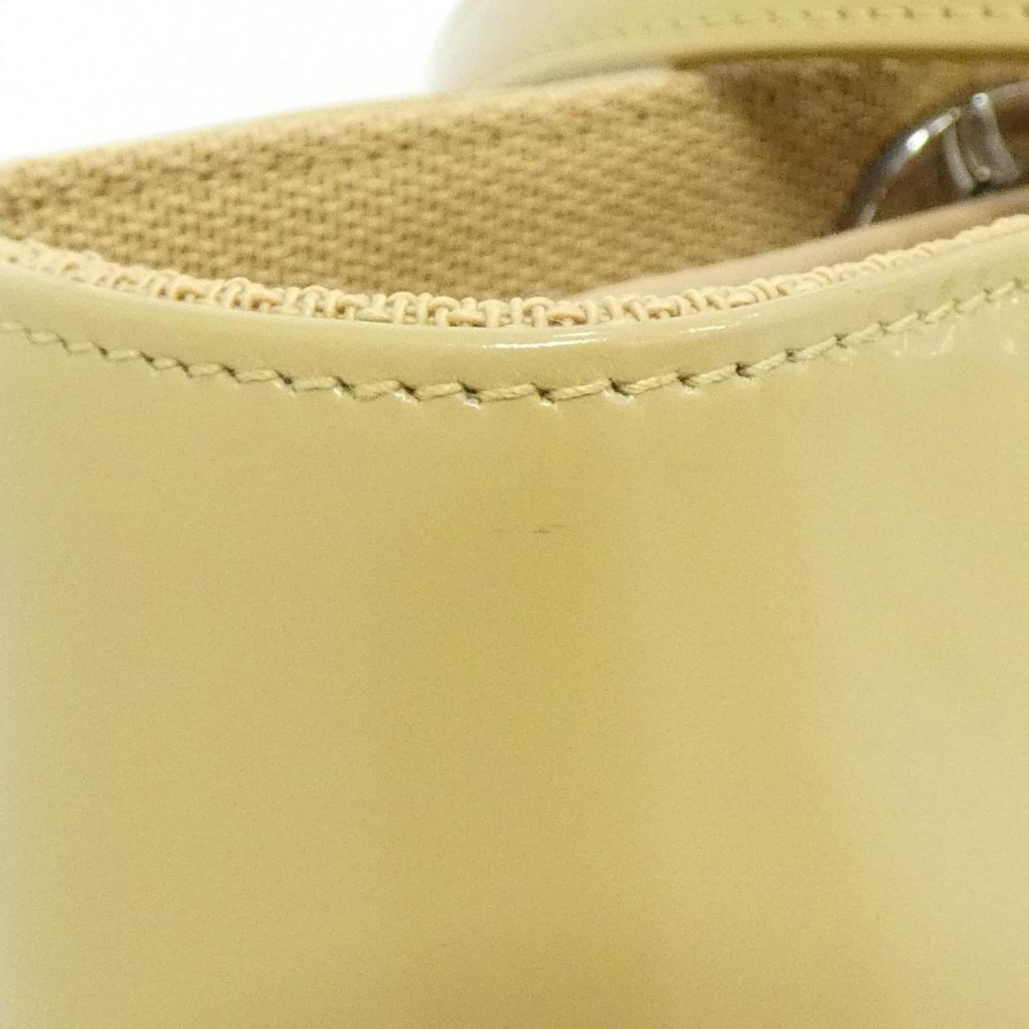 Christian Dior Beige Canvas Leather Handbag (Pre-Owned)