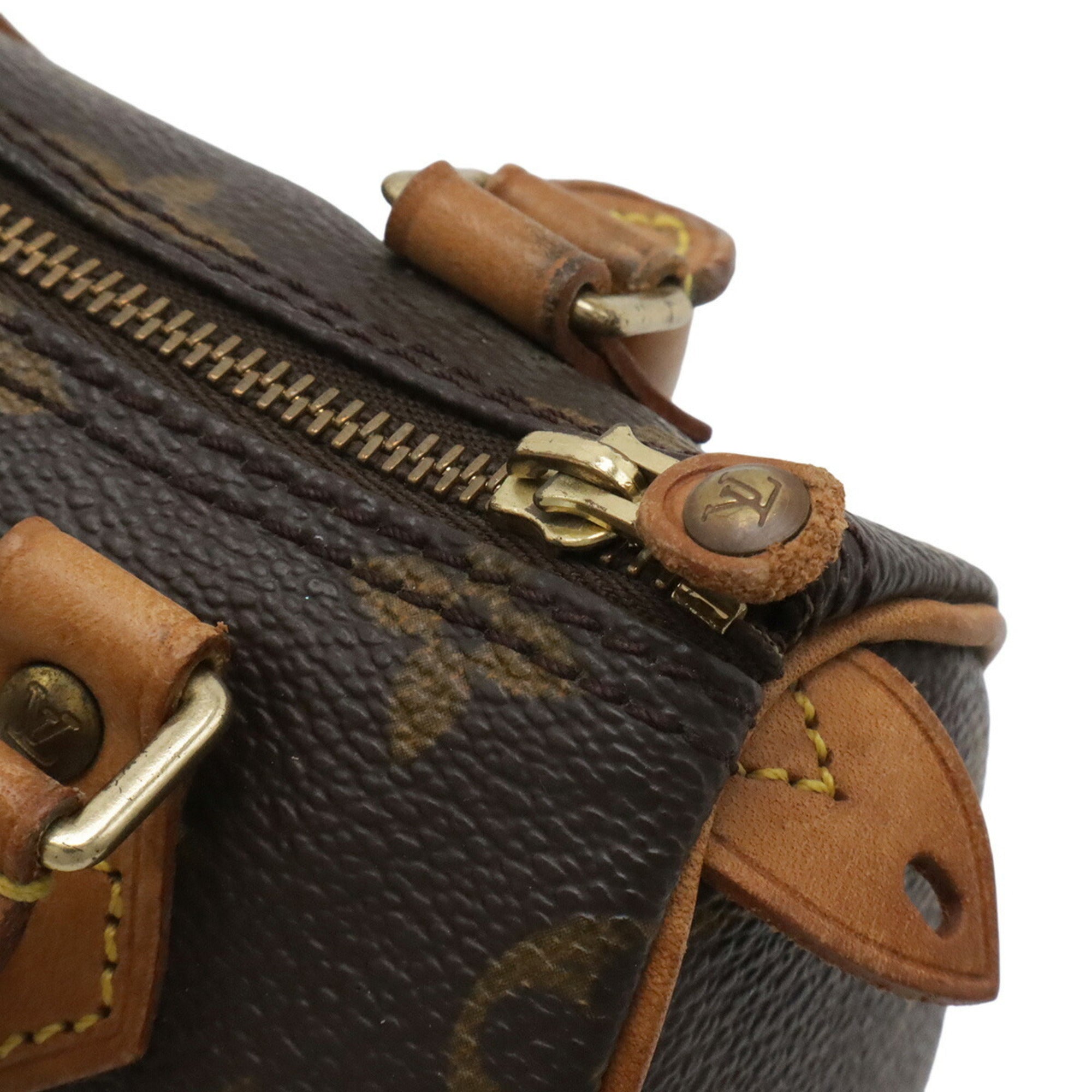 Louis Vuitton Brown Monogram Monogram Mini Handbag Pouch (Pre-Owned)