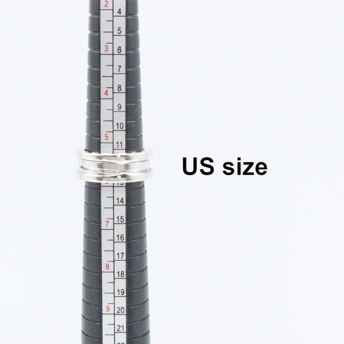 Bvlgari White Gold White Gold (18K) Band Ring (Pre-Owned)