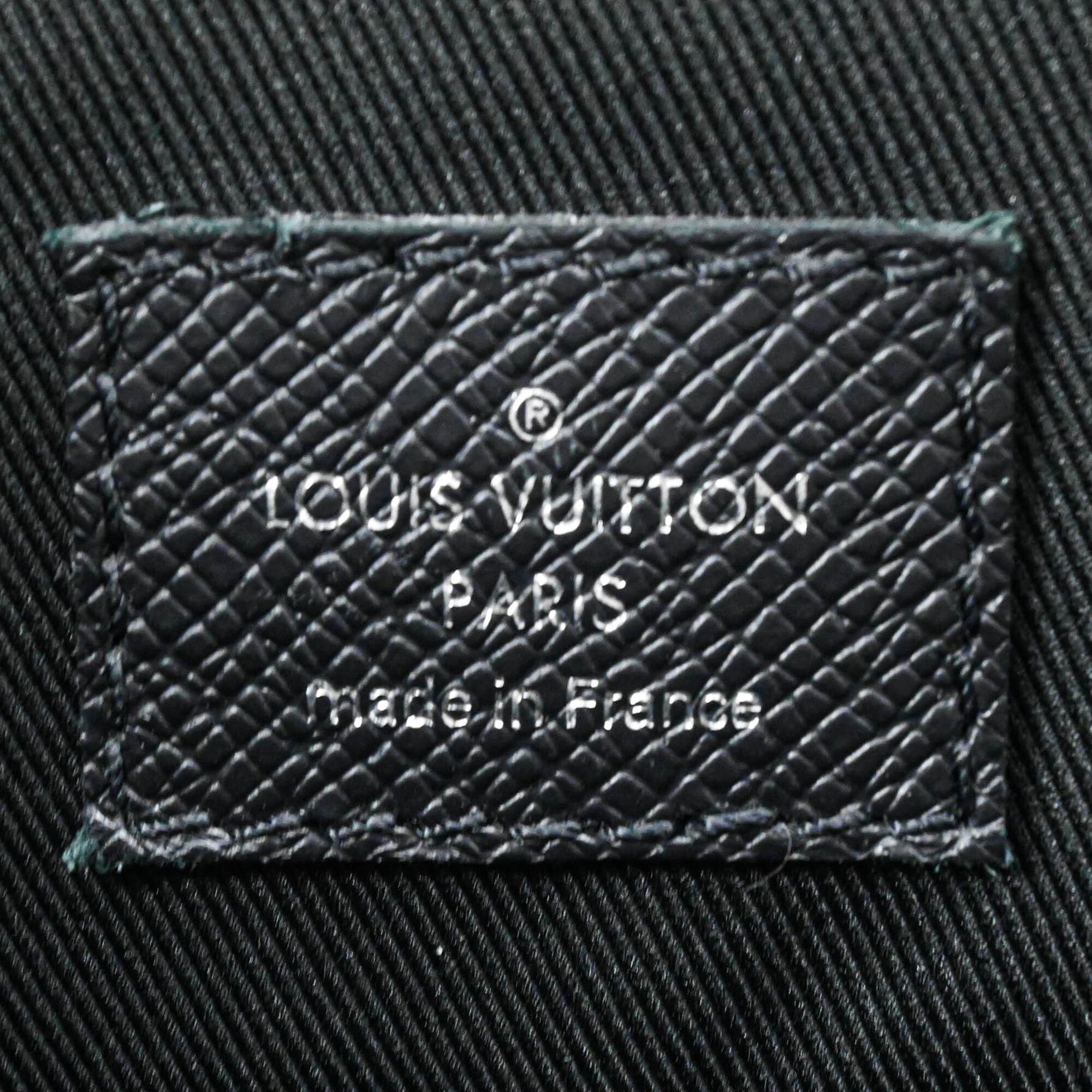 Louis Vuitton Black Monogram Noir Taigarama Monogram Handbag Tote Bag (Pre-Owned)