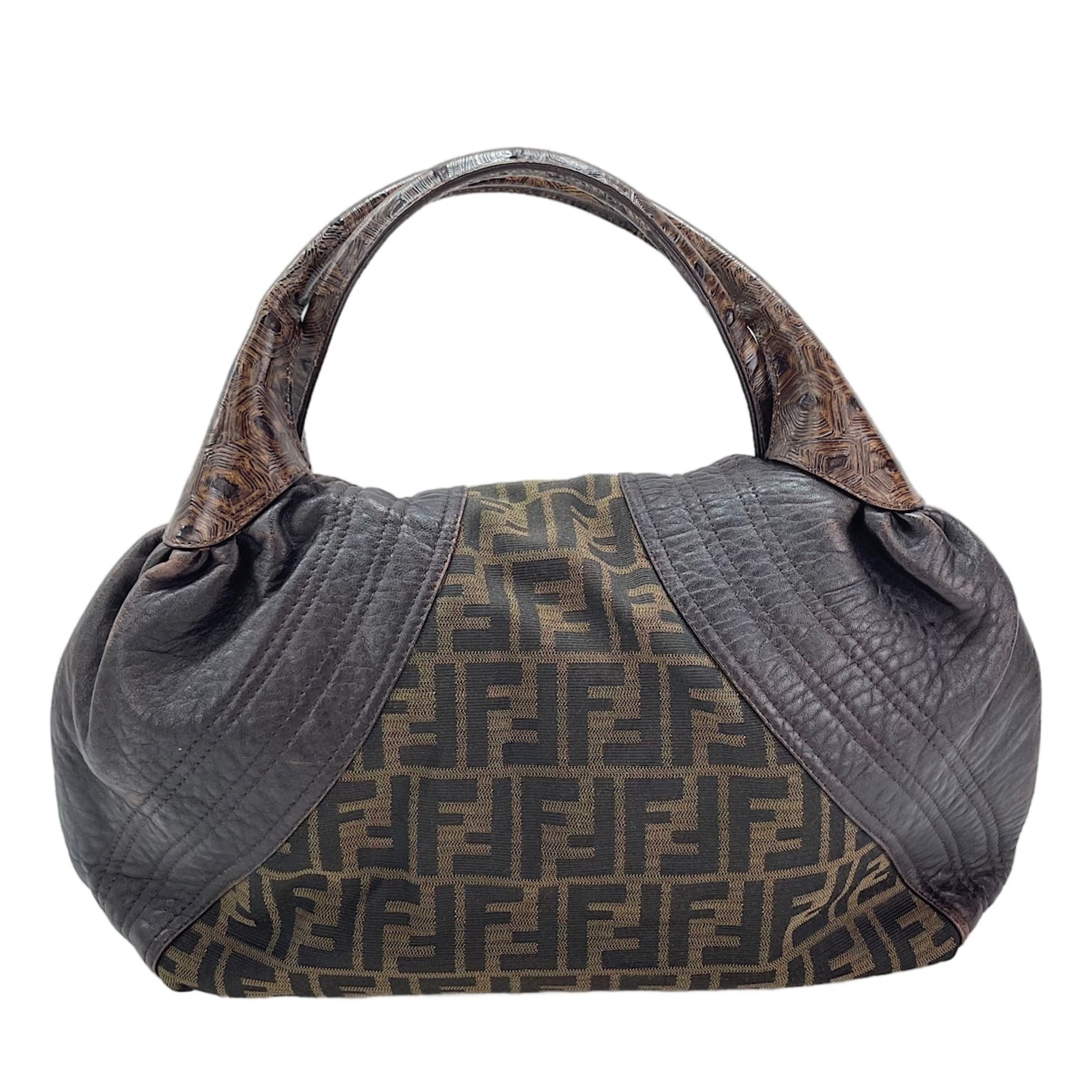 Fendi Brown Zucca Tote Bag (Pre-Owned)