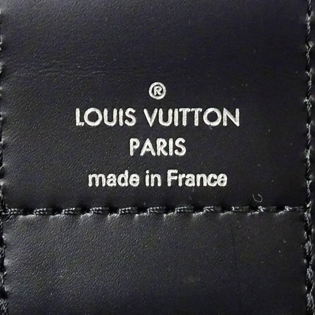 Louis Vuitton Black Noir Epi Leather Handbag Shoulder Bag (Pre-Owned)