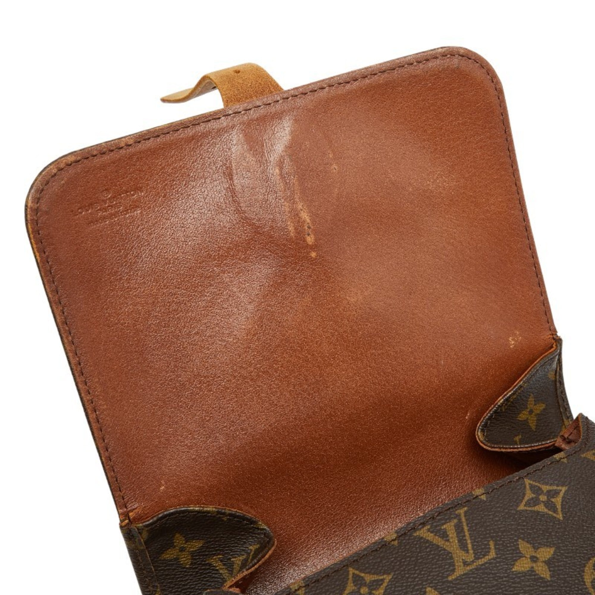 Louis Vuitton Brown Pvc Leather Shoulder Bag (Pre-Owned)