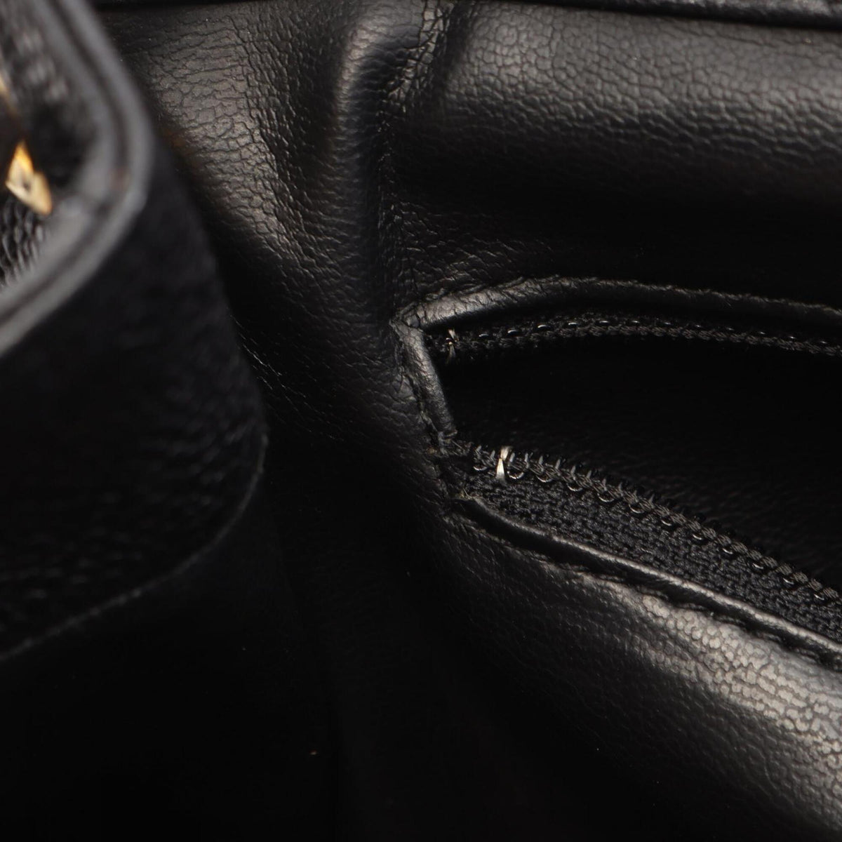 Chanel Black Grained Calfskin Backpack (Pre-Owned)