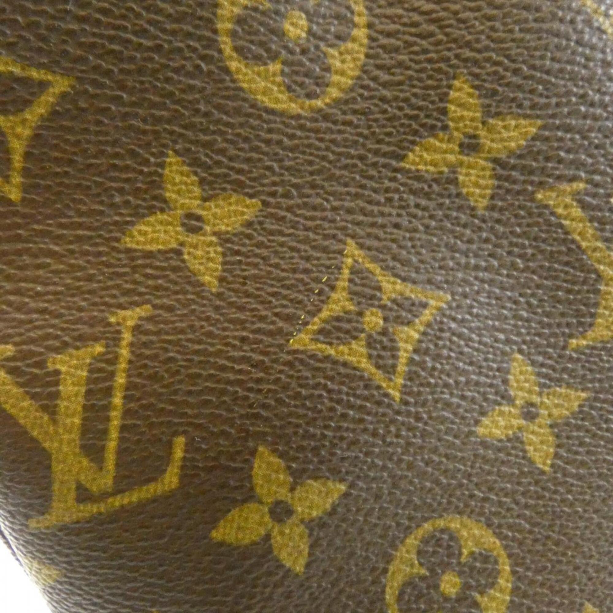 Louis Vuitton Brown Coated Canvas Handbag (Pre-Owned)