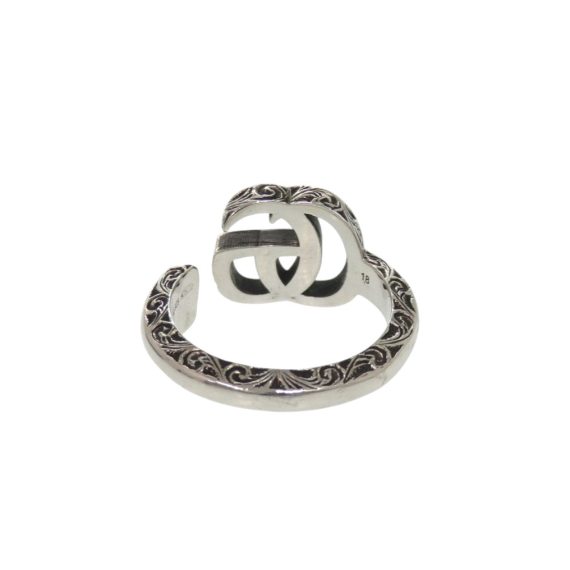 Gucci Silver Silver 925 Band Ring (Pre-Owned)